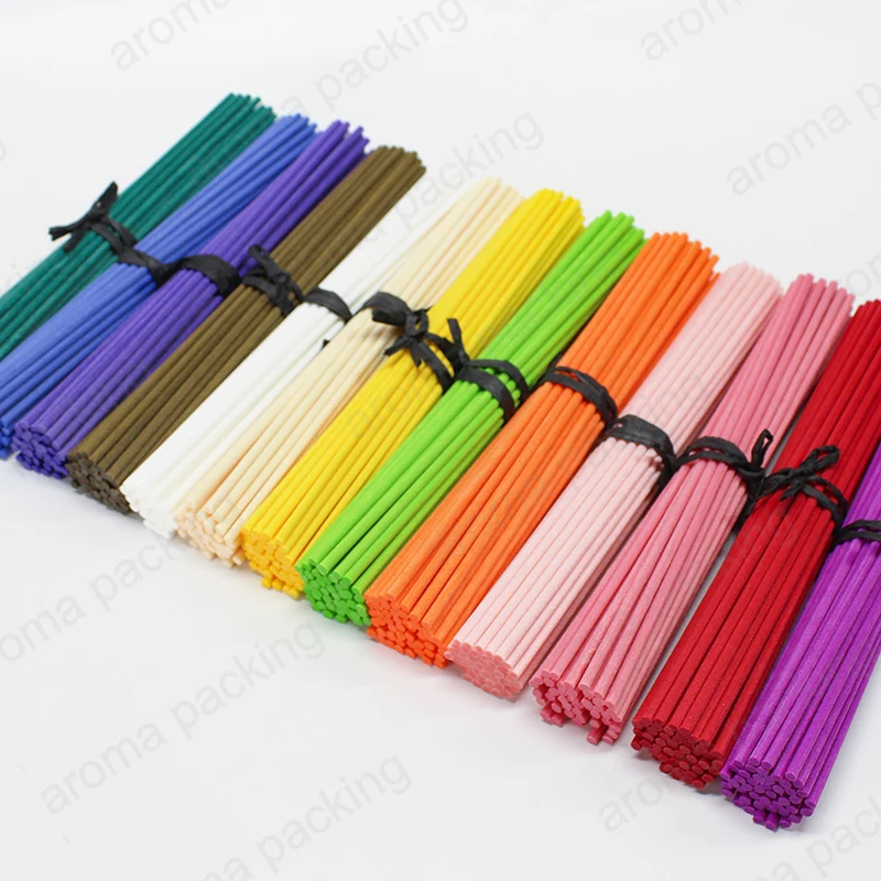 Customized Size 3mm 4mm 5mm Essential Oil Diffuser Fiber Sticks Reed