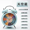 4-inch early education alarm clock in blue
