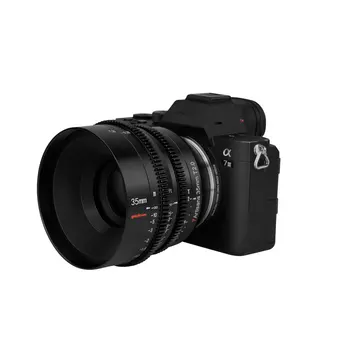 7Artisans 35mm T2.0 Full Frame Cinema Lenses for Sony E FX3 ZVE1 SIGMA L SL S5 S1 Nikon Z Z50 Z8 Z9 detail image