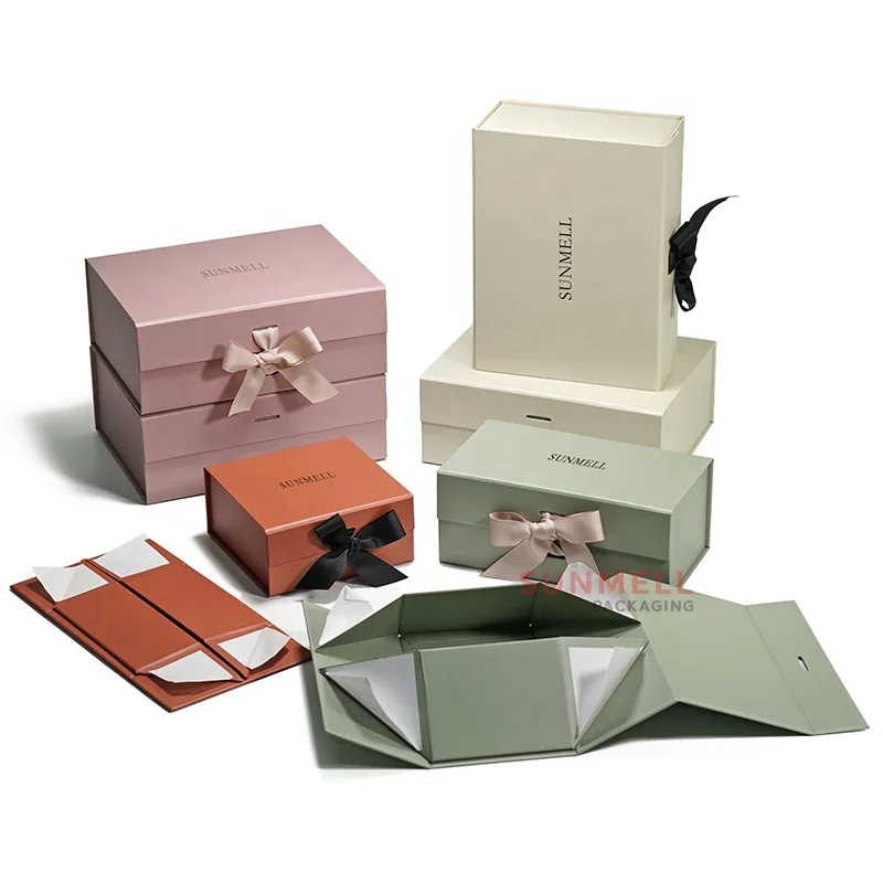 Custom Rigid Collapsible Magnetic Gift Box - Luxury Packaging