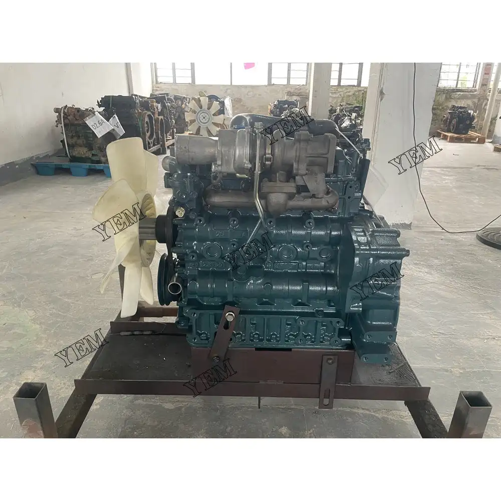 V2607 V2607-T Complete Diesel Engine Assy 8EC0100 2000RPM 43KW for Kubota