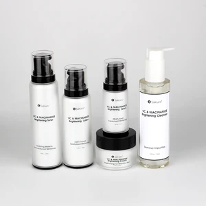 7-Day Advanced Brightening Skincare Set Niacinamide Vitamin C for Face Body Whitening Acne Relief New Functionality