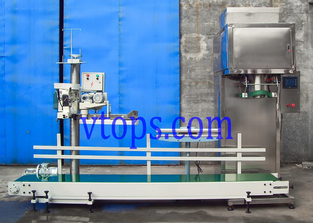 
50 кг мешок швейная машина и конвейер/GK35-6A vtops край складывающаяся швейная машина для PP тканый мешок 