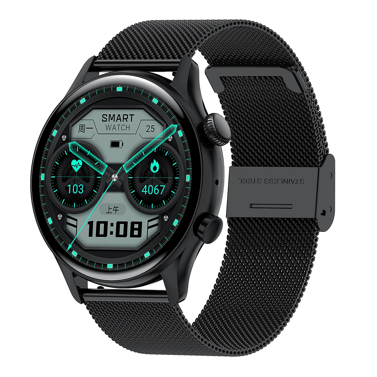 Mobile Fitness Watch Smart Watch Band Android Smart Watch with Camera