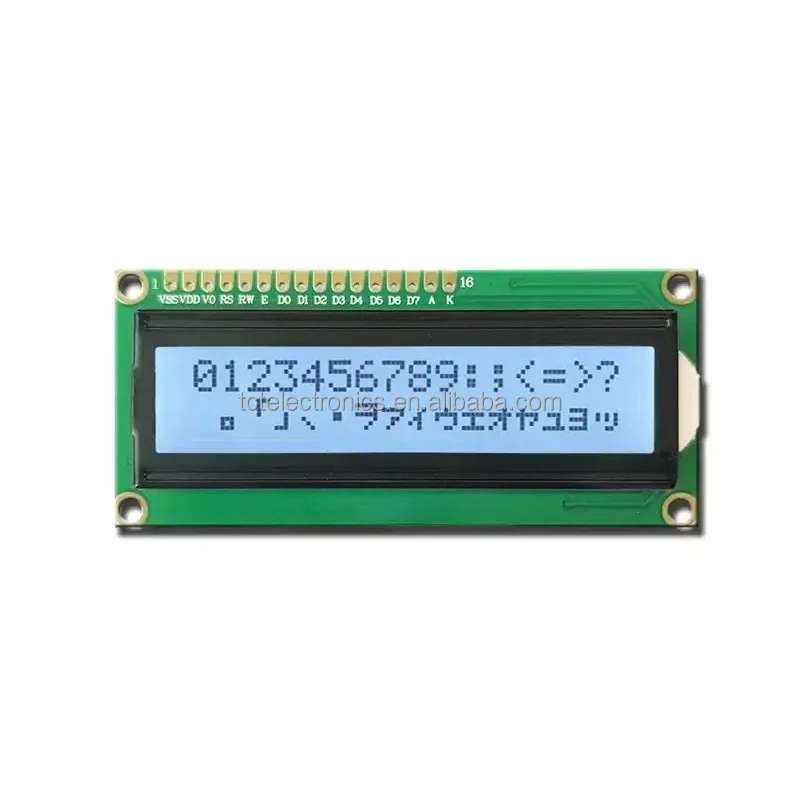 1602A LCD Screen Module - Industrial Grade COB Display