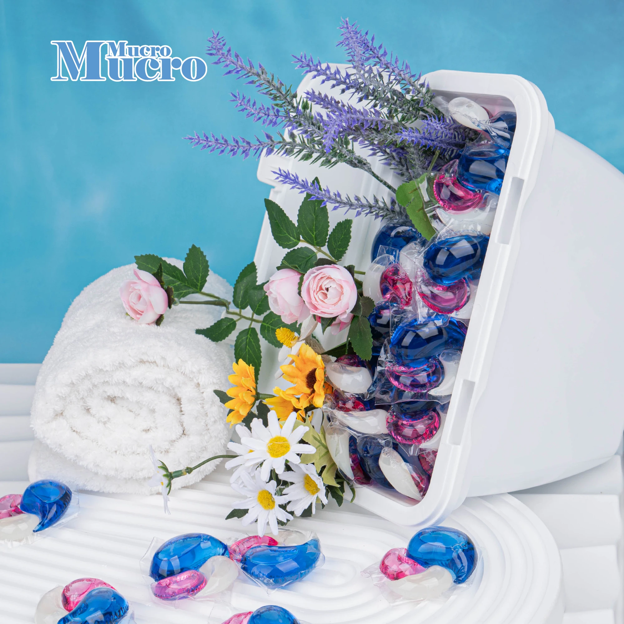 Eco-friendly Laundry Detergent Pods - Efficient & Fragrant