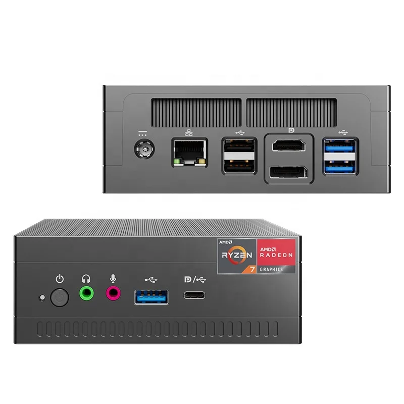Mini PC with AMD Ryzen 7 5800U - 3-Year Warranty & Gaming