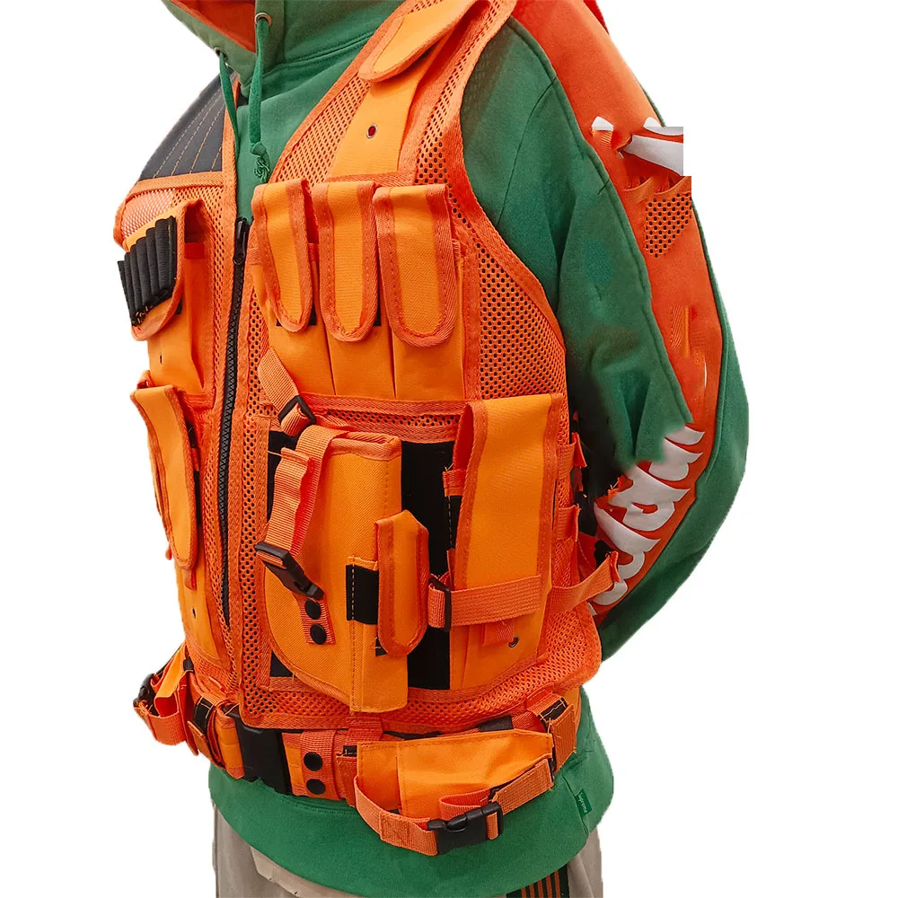テ*ミ様 comfy outdoor garment ゲームベスト レッド 赤 撥水 】タフタダウンベスト(90~130cm)(90cm レッド): ジャケット