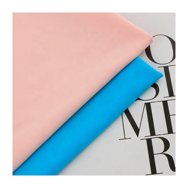 Delantex 85 Nylon 15 Spandex Cooling Fabric UV Protective Fabric for Sportswear Free Sample