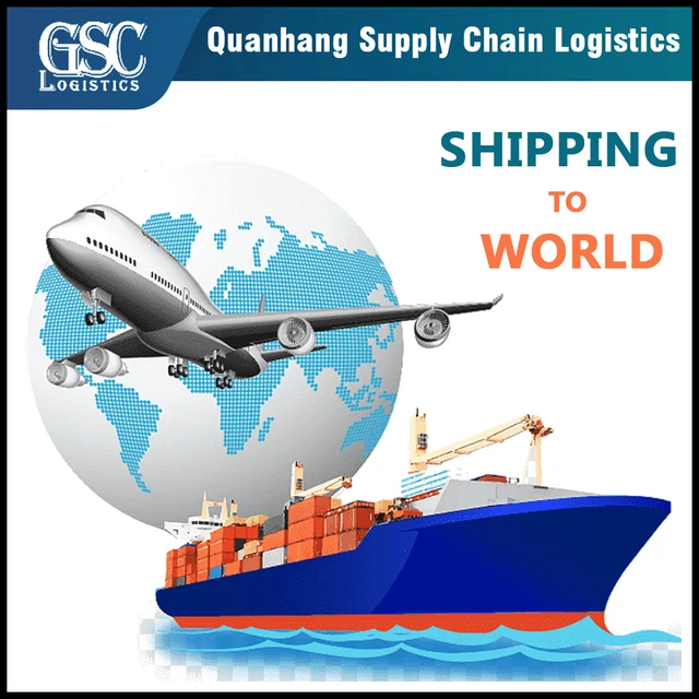 GSC door to door double side customs clearance cargo ship price shipping agents from China to usa canada australia