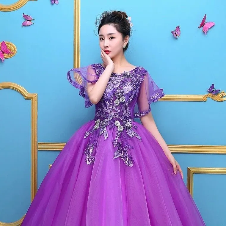 SWS595 Navy/Blue/Champagne/Gray/Pink/Dusty Pink Bridesmaid Dress Illusion  Neck Half Sleeve Lace a Line Tulle Bridesmaid Gowns| Alibaba.com