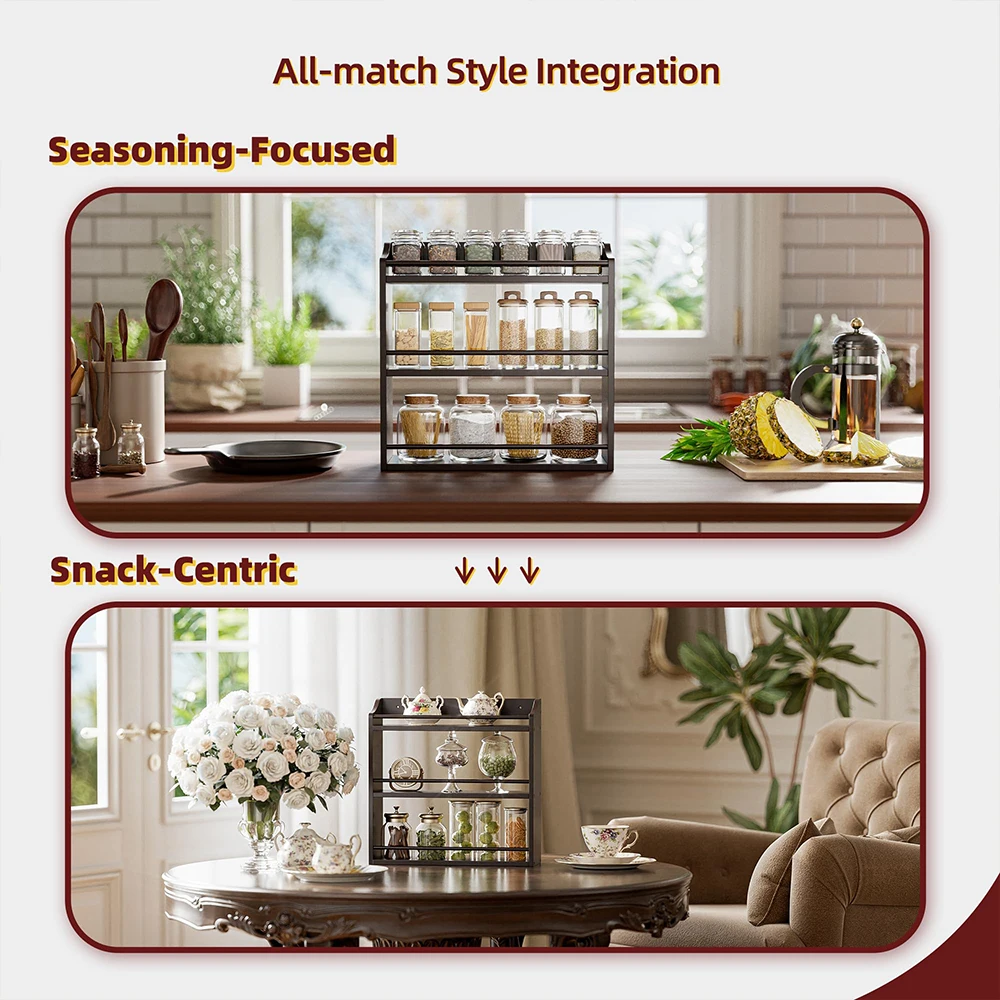 product wall mounted bamboo spice rack for countertop seasoning jars organizer shelf kitchen storage holder-10