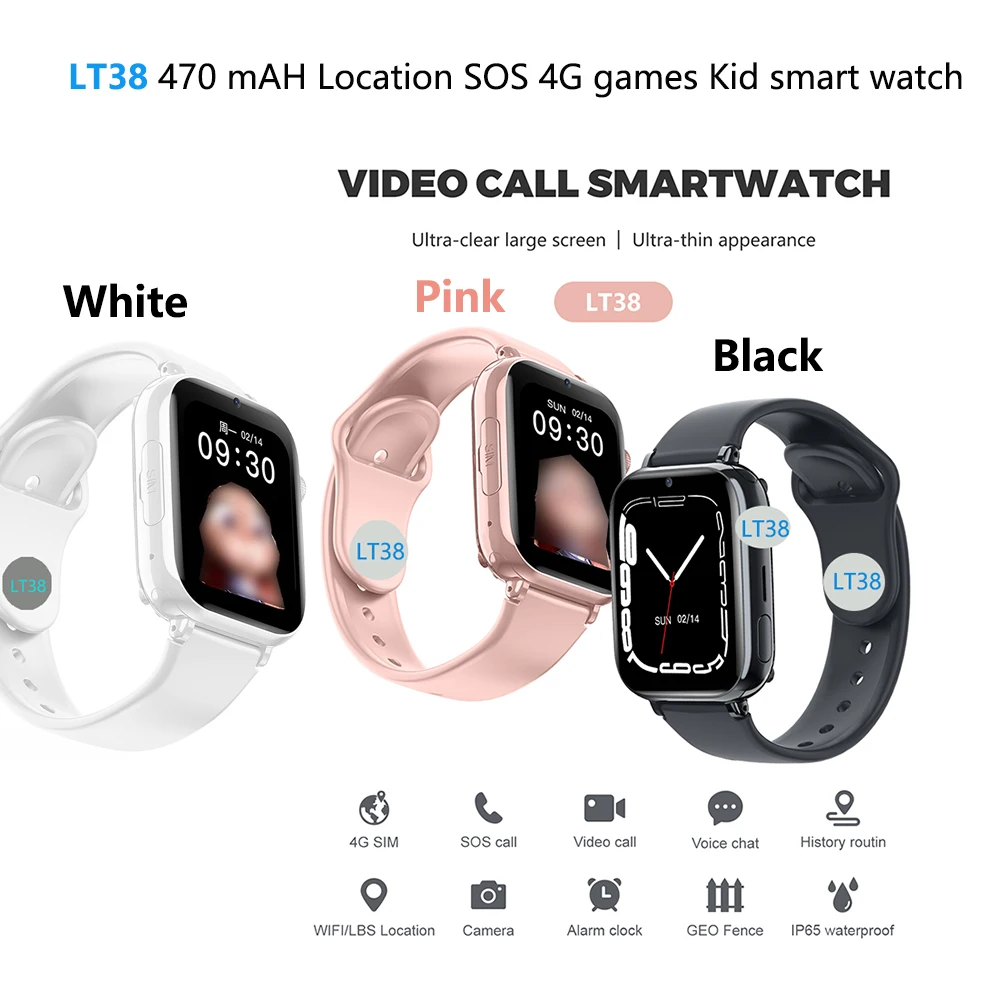 Acquista 4G Bambini Smart Watch 1000mah GPS Wifi LBS Posizione