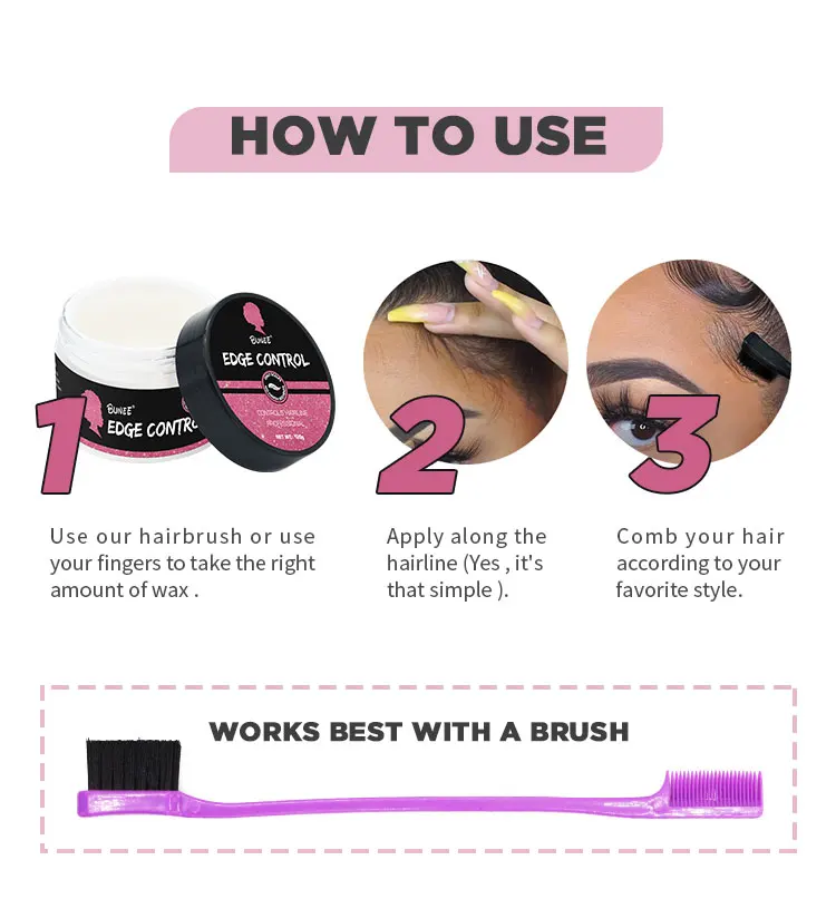 Guangzhou China Edge Control Vendors Edge Control Extreme Hold 4c Edge