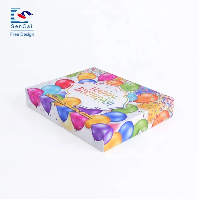 Factory Price Customized Printing Logo Luxury Gift Food Art Paper Lid And Base Rigid Paper Box manufacture