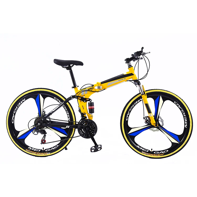 Approvisionnement d'usine 26 pouces Double frein à disque autre vélo de  montagne pliant vélo pliable OEM Bicicleta vtt équipement Cycle  Mountianbikes