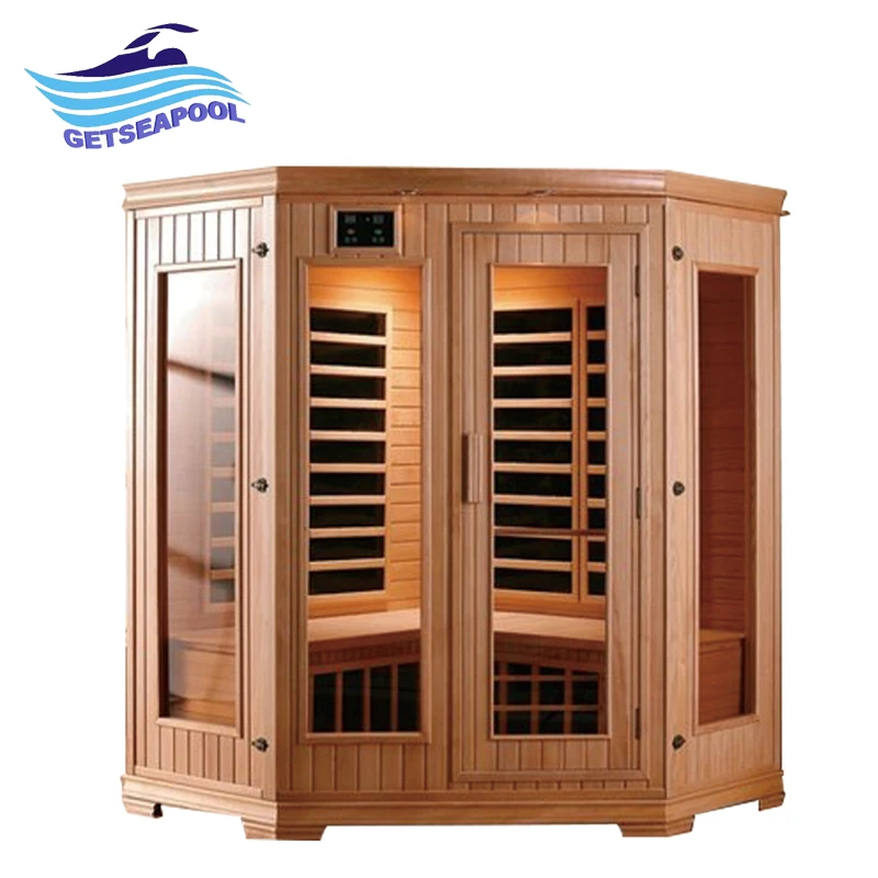Healthland 4 Person Room Wooden Outdoor Fir Far Infrared Sauna - Buy Fir  Far Infrared Sauna,Far Infrared Sauna,Infrared Sauna Room Product on  