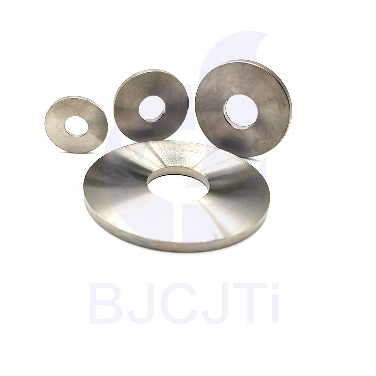 large size washers pure titanium  titanium alloy with DIN9021  titanium fiat washers