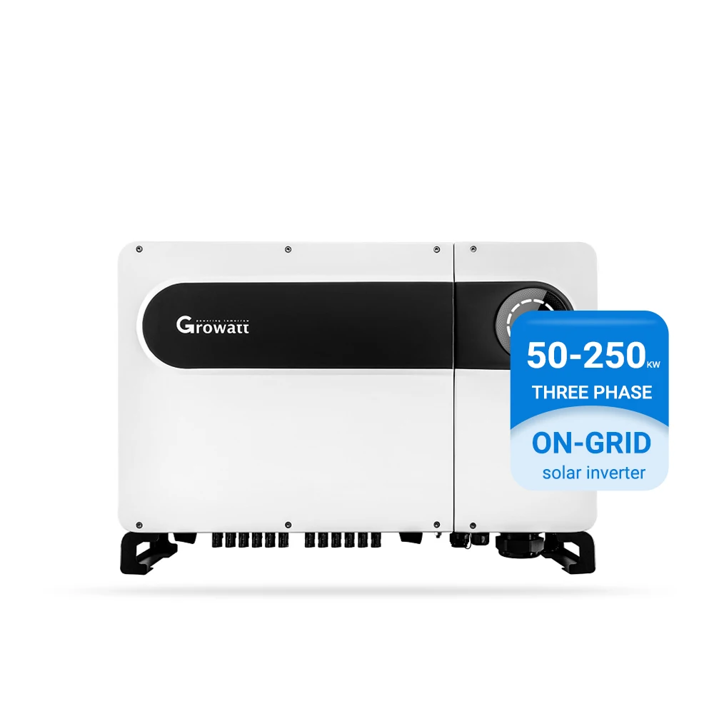 Growatt MAX 125KTL3-X LV 3-Phase Industrial Inverter On Grid 125kw Solar Inverter