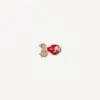 Gold-Goldfish Charm