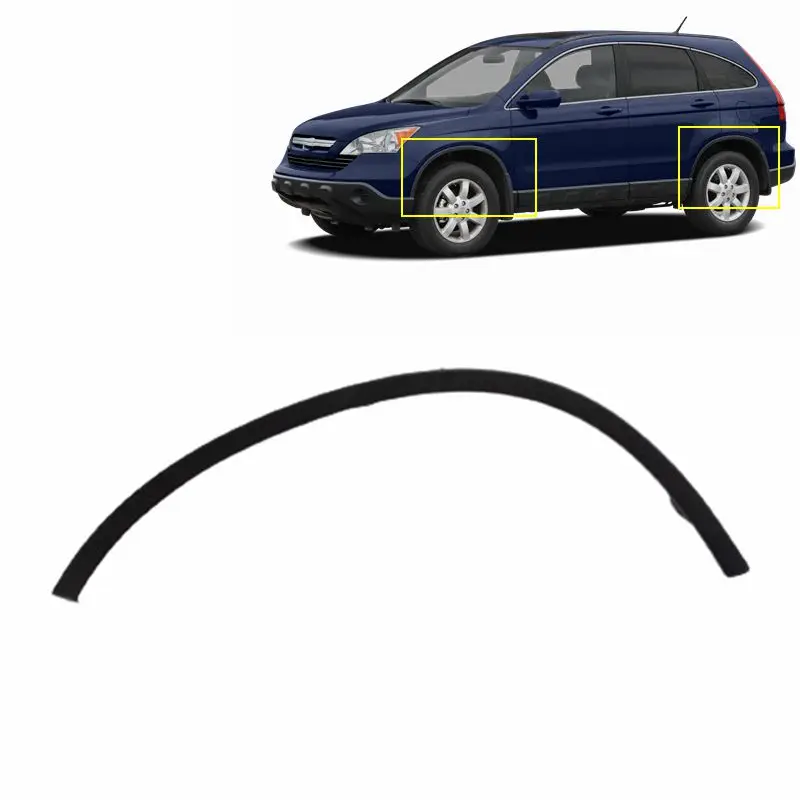 OEM high quality replacement new front rear left right wheel eyebrow fender arch molding flares for HONDA CRV 2007-2011