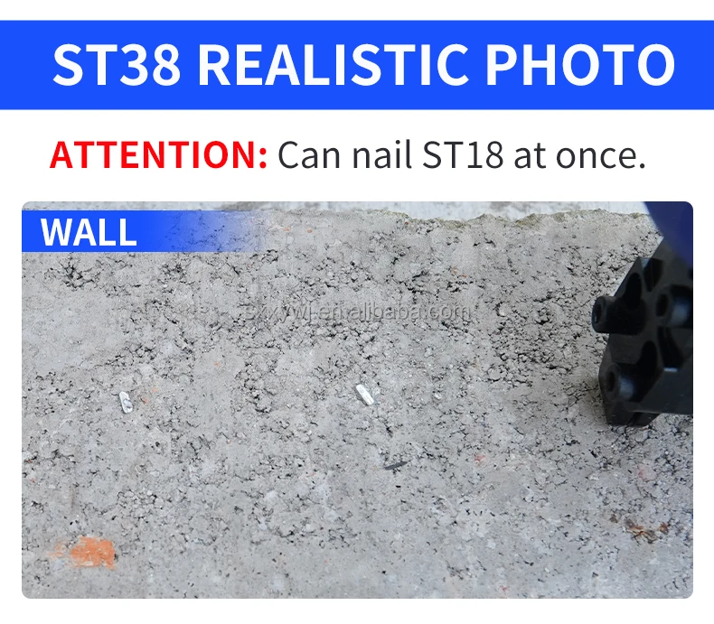 Xinyi St38 Brad Nailer Concrete Nail Gun 220v Electric Strong Concrete