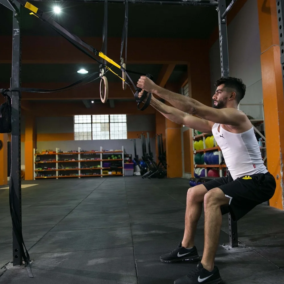 suspension trainer fitness bands sport belts bodybuilding weight