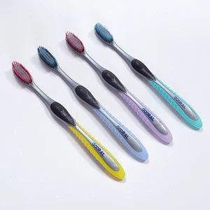 High Quality Customized OEM Disposable Adult Toothbrush from Chinese Supplier Soft Nylon Bristled for Home Use Hotel Travel