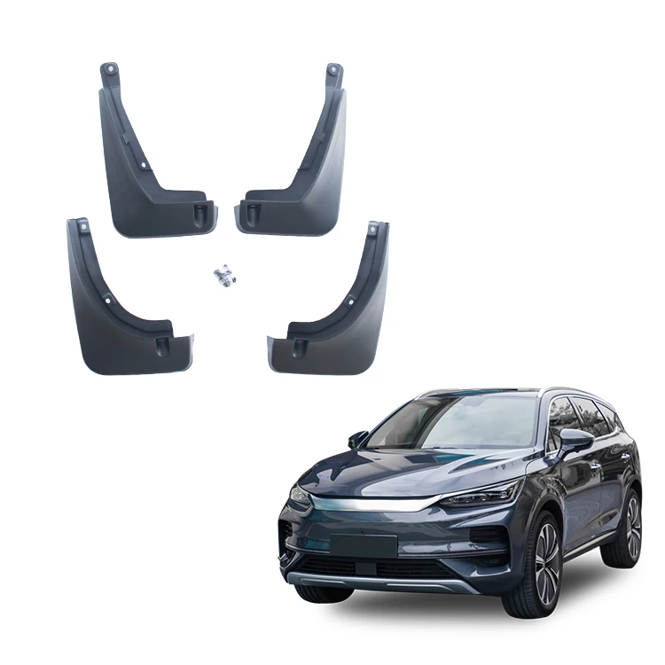 Car Exterior Accessories Mud Front Rear Anti Splash Mudguards Fender Mudflap for BYD Tang EV Accessory