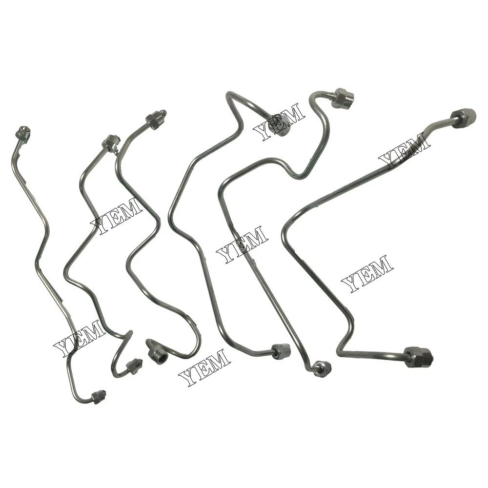 6D105 Fuel Pipe for Komatsu Machinery Engine Parts