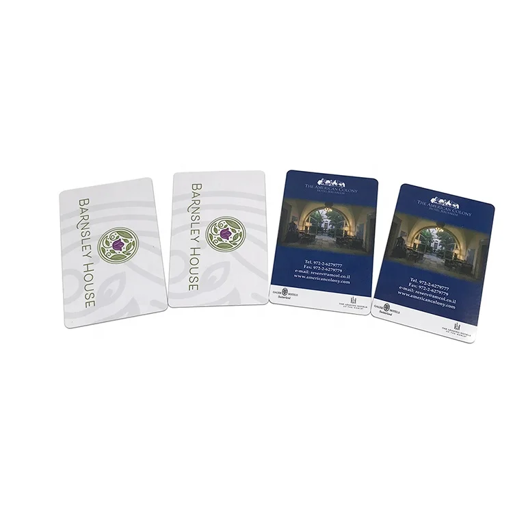 Custom Printing RFID Smart Card Mi Fare Ul Tralight EV1 Hotel Door Key Card VIP Cards