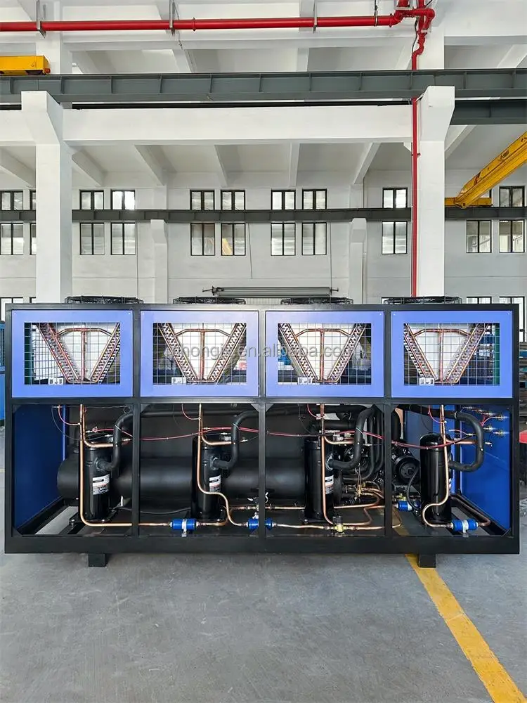 Ce Environmental 100hp R410a Industrial Chiller Air Cooled Scroll Water Chiller With 300kw 8436