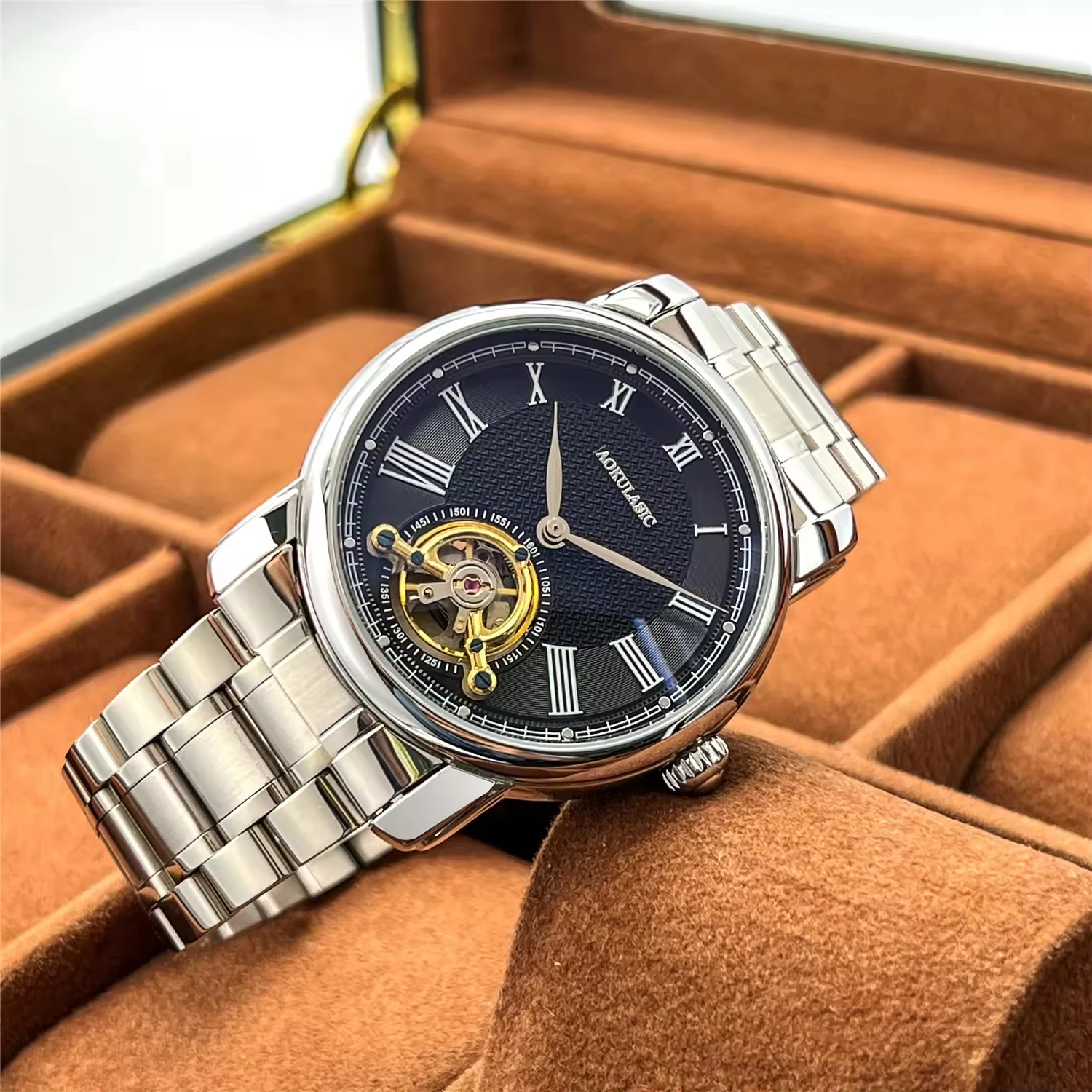 Aokulasic 2192 Luxury Tourbillon Watch