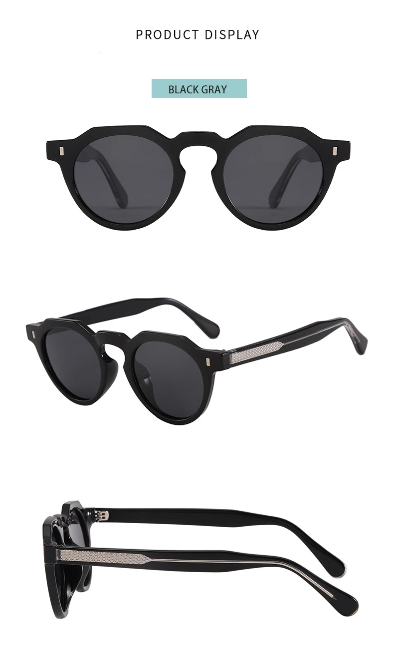 Men's Polarized High Quality Tr-90 Frame Retro Sunglasses Ladies Travel Party Glasses Ideal Gifts_voghion.com