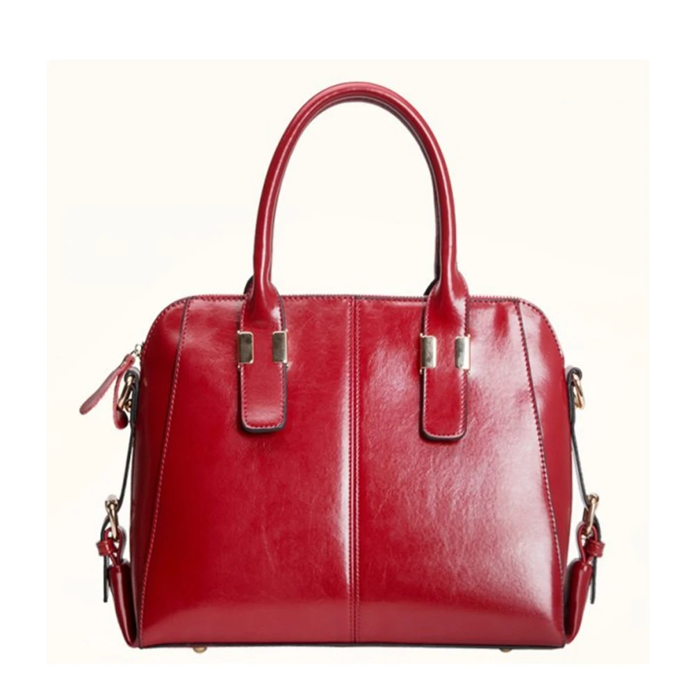 Damen Tasche Handtasche italienische Design Ledertasche