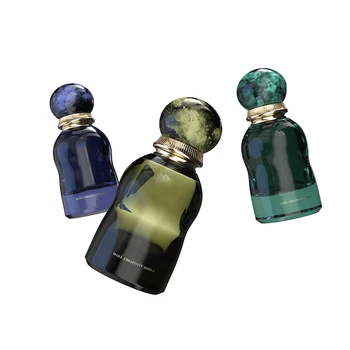 New Mold Design Sprayer 30 Ml 50Ml Square Printed Luxury Glass Bottle Perfume