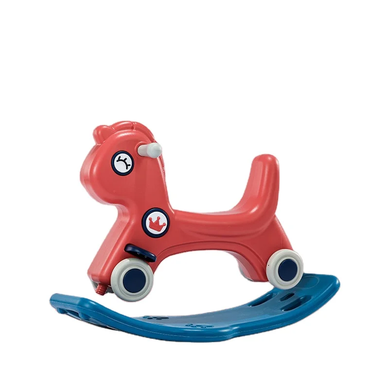 ABST HDPE современный Малыш для детского сада оптом пластиковая детская игрушка лошадка-качалка игрушка для детей