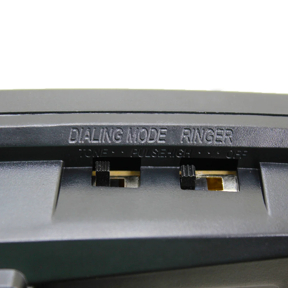 Basic phone analog home business corded landline telephone set for office use