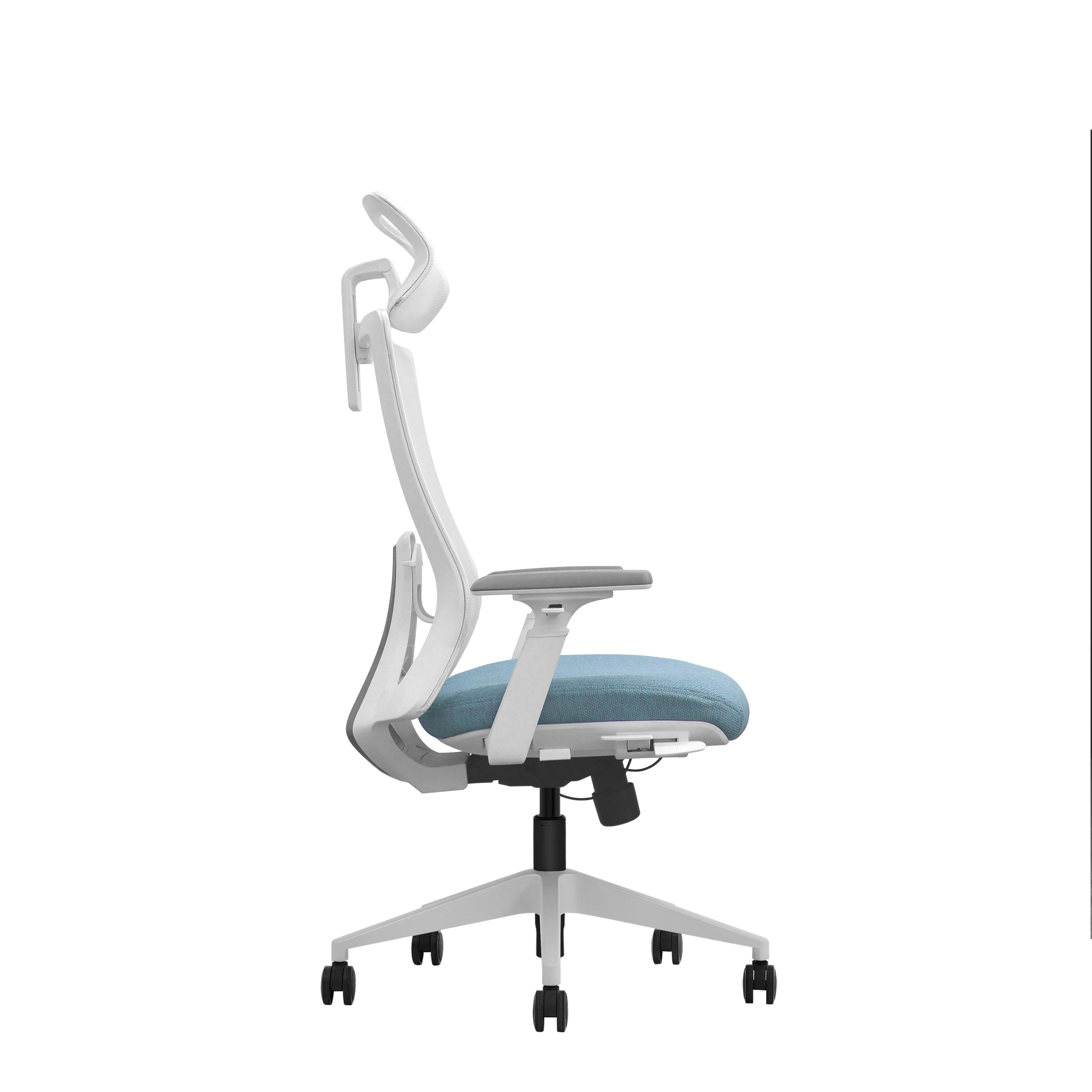 Free Sample Adjustable Revolving Swivel Lift Nesting Executive Office Chair Ergonomic Office Chair High Back Stylish Mesh Iron
