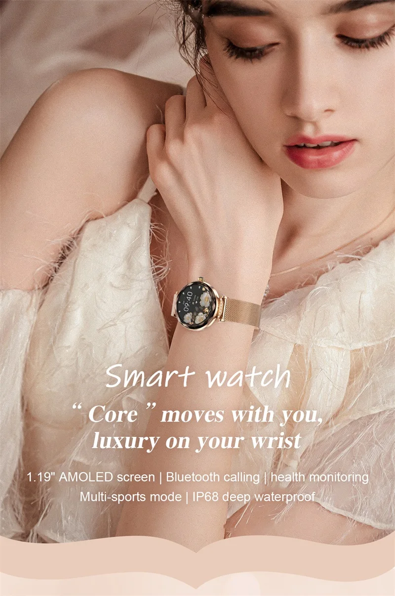 2024 New Arrivals NX7 Pro AMOLED Smart Watch 1.19 inch 390*390 Round Screen BT Calling FitCloudPro IP68 Reloj NX7 Pro Smartwatch for Women (1).jpg