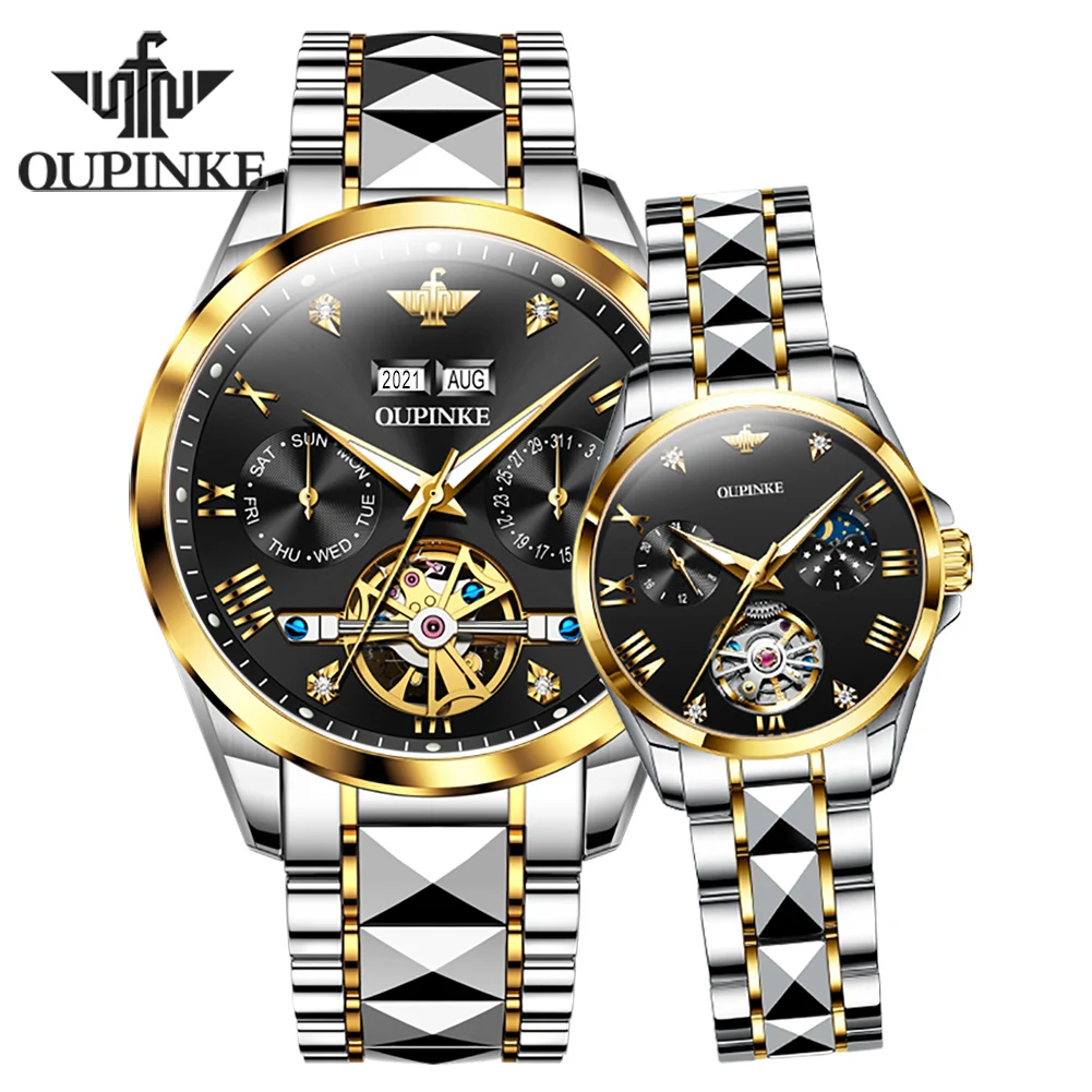 Oupinke 3186 OEM Custom Logo Brand Hands Wristwatches Luxury