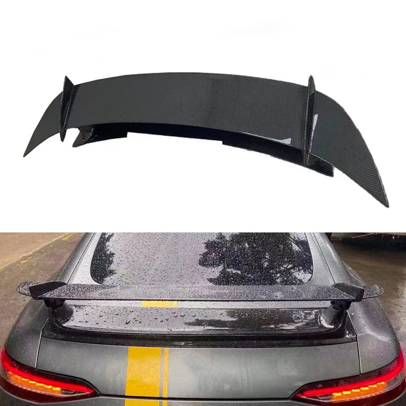 Carbon Fiber Fibre Roof Rear Spoiler Wing For Mercedes Benz AMG GT50 GT53 GT63S