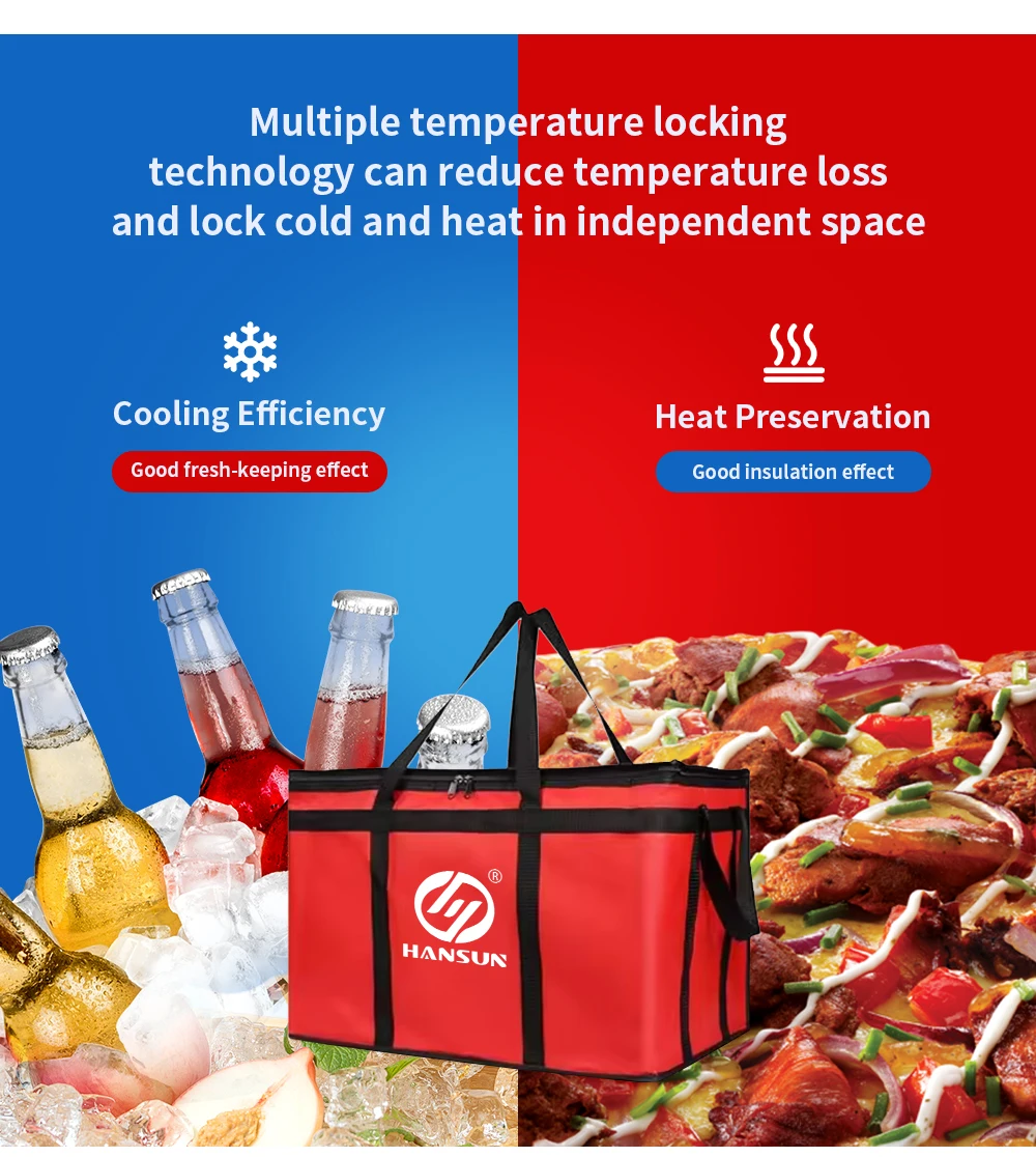 Reusable Working Lunch Hiking Tote Bag Letter Patter Waterproof Insulated Aluminum Foil Square Cooler Bag for Outdoor Picnic