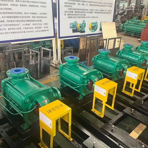 A Multi-stage Centrifugal Pump with a 350m High Head and a Speed of 2950r/min