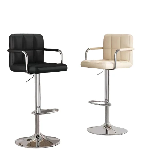 Branded Furniture Leather bar Chairs Counter Height Chair for Kitchen bar Cabinet bar Comptoir