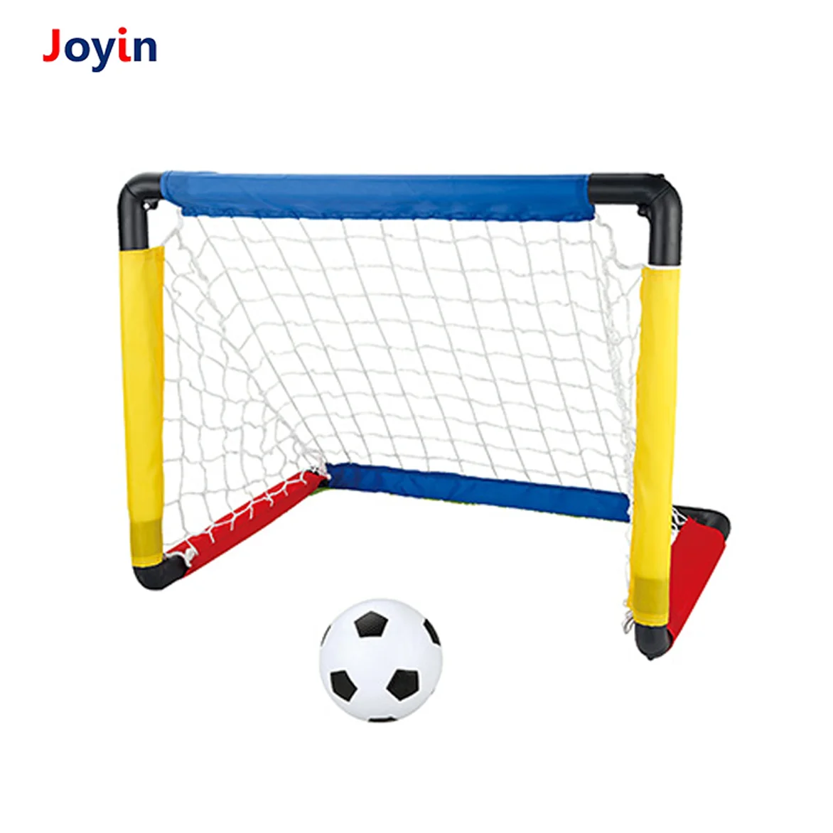 Portable Soccer Ball Toys with Soccer Ball and Pump Included,Practice Gate  Folding Training Goal Net, Toddlers, Boys Girls