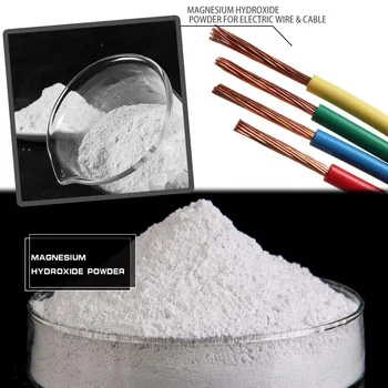 Nano Modified Non Asbestos Whiteness High Magnesium Hydroxide for PE Cable Material