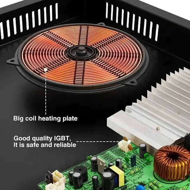 Hot Sale 2 Burners Electric Stove Induction Cooker 110V/220V Kitchen Restaurant Tabletop aperçu 6