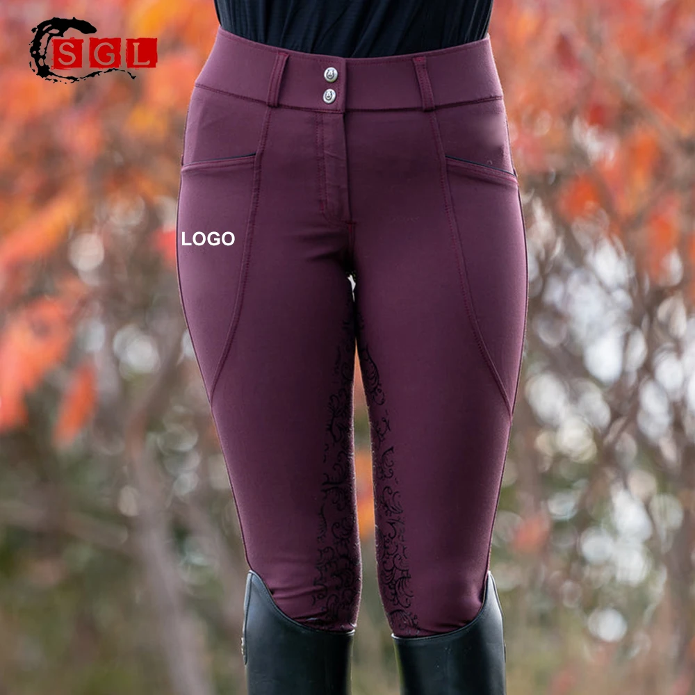 Sgl Custom Equestrian Clothing Full Grip Jodhpurs Breathable 2023 New ...