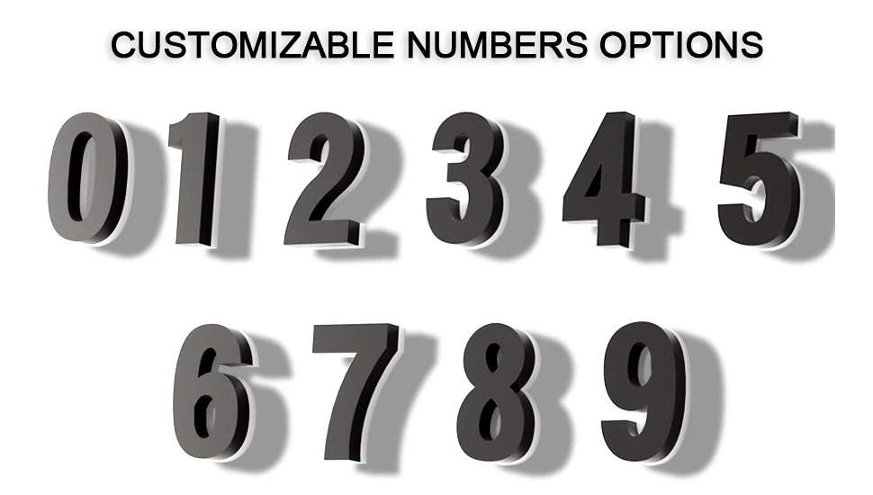product large led address numbers light up solar illuminated house signs for outdoor use on houses restaurants car garages-13